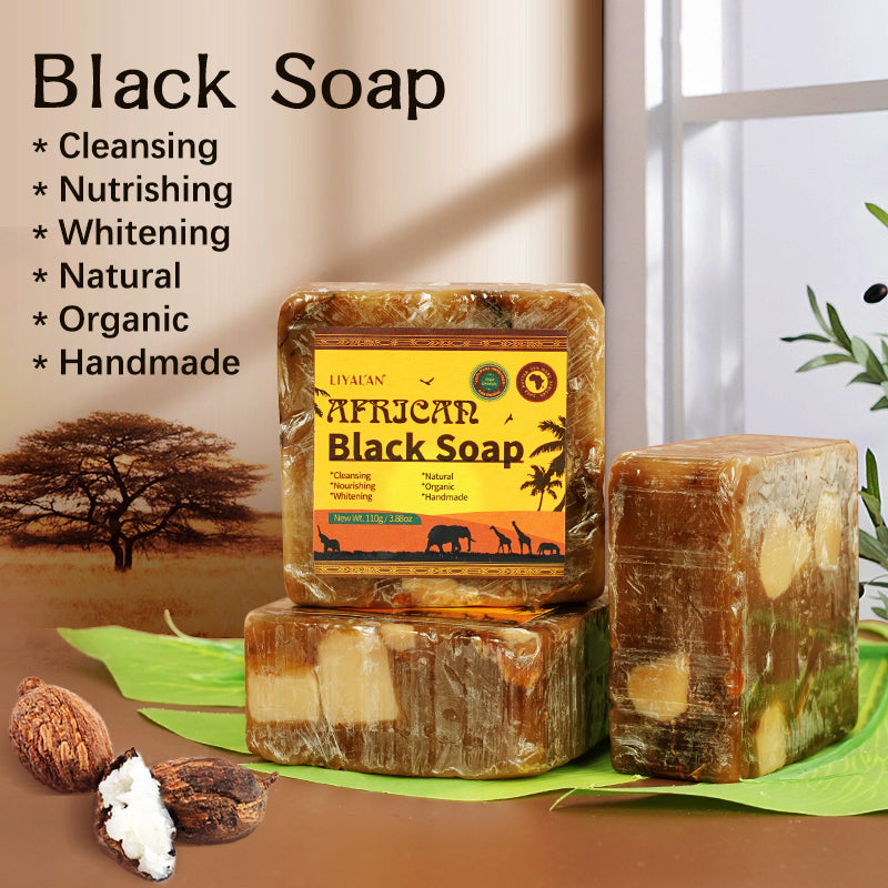 Organic black shop soap