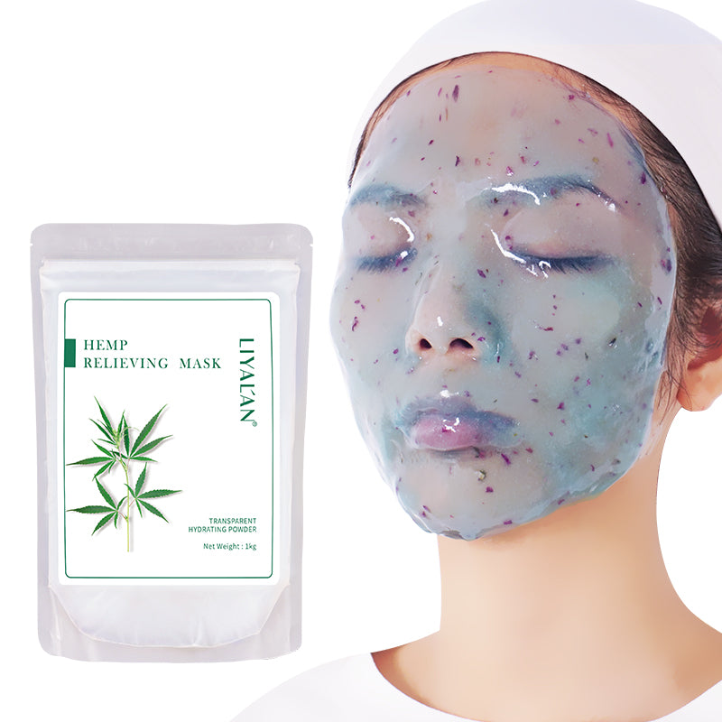 1000g DIY Jelly mask Powder Rose Lavender Face Whitening Hydrojelly Facial Mask